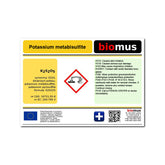 Kaliummetabisulfit E224 25kg BIOMUS - ChemMarkt.de